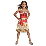 Disney Offizielles Classic Prinzessin Vaiana Kostüm Mädchen, Maui...