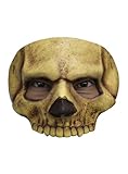 Skully Maske des Grauens aus Latex - Erwachsenen Horror Kostüm...