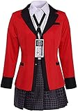 ZKNB Damen Matrosenanzug Anime Gambler Yumeko Jabami Full Cosplay...