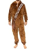 Star Wars Herren Chewbacca Schlafoveralls Braun Large