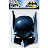 Partymasken - Batman-Party - 8er-Pack
