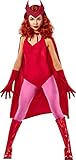 Rubie's Damen Marvel Vision Wanda's Scarlet Witch Halloween Kostüm,...