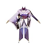 Damen Raiden Shogun Genshin Cosplay Kostüme Full Set Outfits Für...