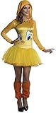 Rubie's Costume Co Damen Looney Tunes Tweety Kapuzenkleid, gelb, M