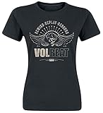 Volbeat Skullwing - Rewind, Replay, Rebound Frauen T-Shirt schwarz L...
