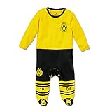 Borussia Dortmund BVB-Babystrampler Trikot Gr. 62/68, schwarzgelb