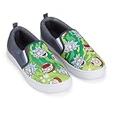 RICK AND MORTY Herrenschuhe – Herren-Sneaker zum Hineinschlüpfen...