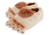 United Labels 3D Halbling Hobbit Slipper Plüsch Pantoffeln Hausschuhe...