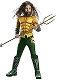 Rubie's Official Deluxe Kinder-Kostüm DC Aquaman der Film, Größe M,...