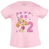 PAW PATROL - Skye Birthday Girl 2 Jahr e Geburtstag Mädchen T-Shirt...