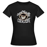 Spreadshirt Die Wilden Kerle Logo Wild Frauen T-Shirt, S, Schwarz
