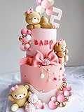 JeVenis Luxus Teddybär Kuchen Dekoration Teddybär Baby Dusche...