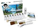 Bob Ross Meister Malset mit Ölfarben und Pinsels - 15 Teiliges Set...