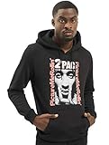 Mister Tee Herren Tupac Boxed In Hoody Kapuzenpullover, Black, L