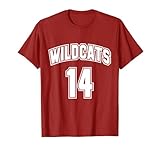 Wildcats 14 Jersey T-Shirt T-Shirt