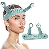 WLLHYF Spa-Stirnband, Gesichts-Make-up, Mikrofaser, weiches...
