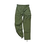 Mil-Tec Unisex Us rangertype Bdu Hose, Oliv, XL EU