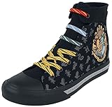 Harry Potter Hogwarts Frauen Sneaker high schwarz EU42 Textil...