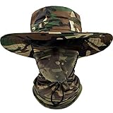 ehsbuy Sonnenhut Herren UPF 50+ Safari Hut Sommerhut Breiter Krempe...