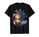 Marvel Guardians of the Galaxy Groot Blumen Grafik T-Shirt T-Shirt