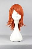 Perücke 35cm Rot/Orange ONEPIECE Nami Cosplay Karneval