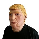thematys Donald Trump Maske - perfekt für Fasching, Karneval &...