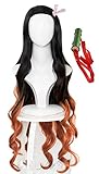 Topcosplay Kamado Nezuko Perücke Inspiriert von Demon Slayer: Kimetsu...