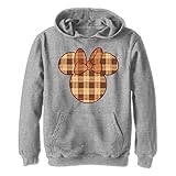 Disney Mickey and Friends Minnie Fall Plaid Fill Boys Hoodie, Athletic...