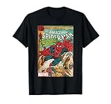 Marvel Spider-Man Vintage Comic Cover T-Shirt