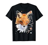 Fuchs Polygon Geometrisch Wild-Tier T-Shirt