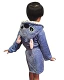 YAOMEI Kinder Morgenmantel Jungen Mädchen Bademäntel Flanell...