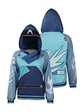 agfosa Valorant Hoodie Jett Cosplay Jacke Anime Pullover Agent Duelist...