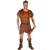 dressforfun Herrenkostüm Steinzeit-Jäger | Höhlenmensch Verkleidung...