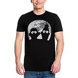 Elbenwald Sesamstraße Ernie & Bert Moonnight T-Shirt schwarz - L