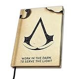 Assassin's Creed Crest Unisex Notizbuch multicolor Papier Fan-Merch,...