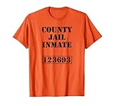 Knast Gefängnis Karneval Kostüm Jail Insasse T-Shirt