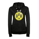 Borussia Dortmund Herren Bvb-hættetrøje med logo Kapuzensweatshirt,...