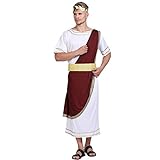 EraSpooky Erwachsener Kaiser von Rom Caesar Kostüm griechischer Gott...