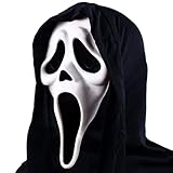 MCOSER Schrei Maske Halloween Maske Latex Horror Maske Weihnachtsfeier...
