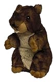 Inware 7583 - Kuscheltier Murmeltier Marmie, braun/meliert, 20 cm,...
