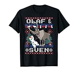 Disney Frozen Olaf Sven Ugly Christmas Sweater T-Shirt