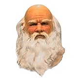 Earthily Weihnachtsmann Maske - Weihnachten Nikolaus Maske aus Latex...