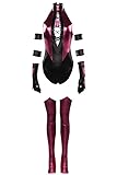 Panjue Mileena Overall Outfits Halloween Karneval Suit Cosplay Kostüm...