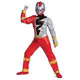 Disguise Offizielles Power Rangers Kostüm Kinder Rot Muscle Power...