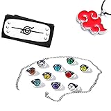Akatsuki Ringe Narute Ring Itachi Kette Akazuki Metall Rings Narute...