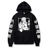 WAWNI Anime Jujutsu Kaisen Sukuna Hoodies Japan Style Sweatshirts...
