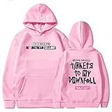 Kanyaku Hoodie Mit Machine Gun Kelly Print, Sportlicher, Lockerer...
