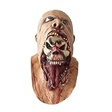 FRCOLOR Horror Maske, Scary Zombie Maske Ghost Schädel Gabel Monster...