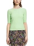 ESPRIT Gerippter Kurzarm-Pullover