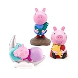 tonies Hörfiguren Bundle für Toniebox, 3 x Peppa Wutz Figur mit...